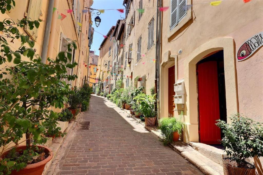 Cosy 40M2 City Center 'Le Panier' Marseille Bagian luar foto